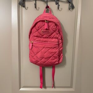 Marc Jacobs Fuchsia Quilted Backpack
